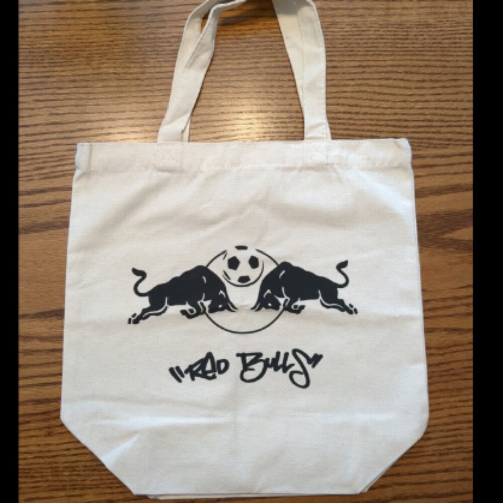 New York Red Bulls Canvas Shoulder Bag New Reusable Metrostars